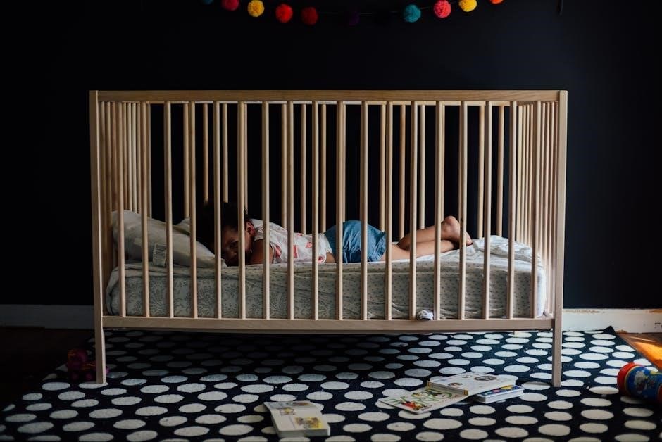 simmons slumbertime crib instructions