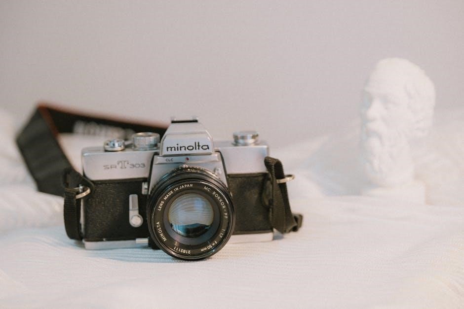 minolta srt 101 user manual